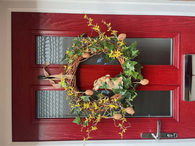 Easter Greets Me at my Door - Click here to view this entry